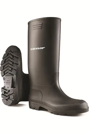 Dunlop Homme Pricemastor Bottes En Caoutchouc Pour, Noir Black, 42 EU