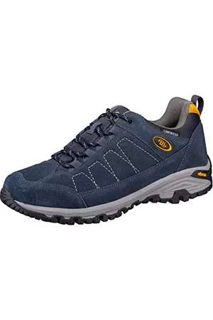BRUTTING Mount Adams Low, Chaussure de course tout terrain Mixte Adulte, Bleu (Marine/Gris), 39 EU