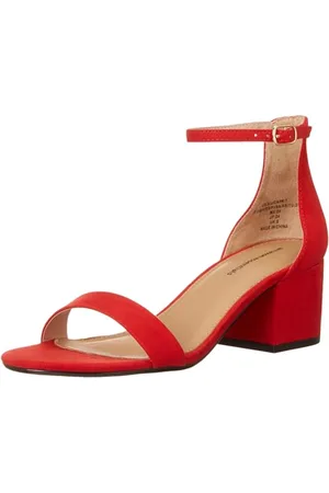 Amazon Sandale à Talons et Double Bride Femme, , 43 EU