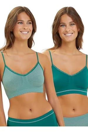 Billetdoux Lot de 2 brassières sans Armatures - Zen Attitude - Femme - - 34/36