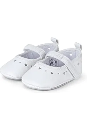Sterntaler Fille Bb Ballerines, Blanc Weiss 2301900, 19/20 EU