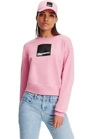 Karl Lagerfeld Regular Logo Sweat Maillot de survêtement, , L Femme