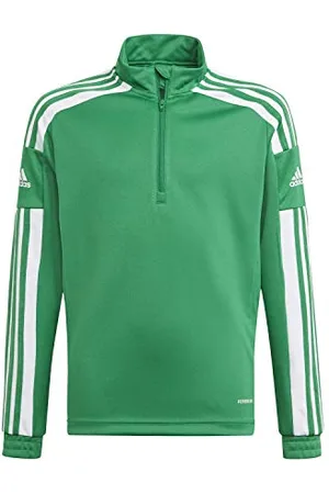 adidas Mixte Enfant Squadra 21 Training Top, Team Green/White, 7-8 Years
