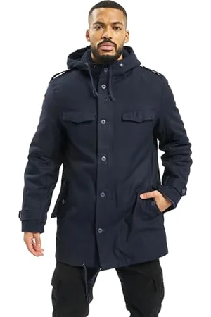 Brandit BW Parka Flag, color: , size: 64