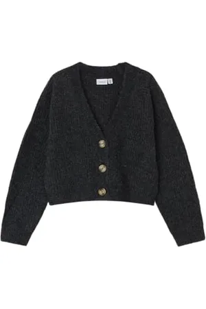 NAME IT Cardigan en Maille Carré 122/128 122/128