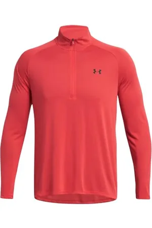 Under Armour Homme UA Tech 2.0 1/2 Zip - T-shirt pour homme léger, T-shirt manches longues, T-shirt sport pour homme