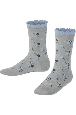 Falke Ditsy Flowers K So coton fantaisie 1 paire, Chaussettes Mixte enfant, , 31-34