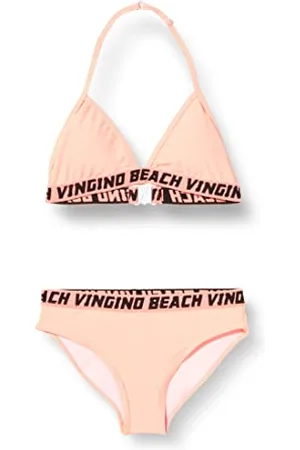 Vingino Zemra Ensemble Bikini, Pêche Fluo, 10 Ans Fille