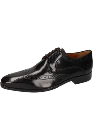 Melvin & Hamilton Homme Lewis 3 Oxford, Black, 46 EU