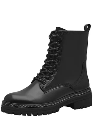 Marco Tozzi Bottines à Lacets pour Femme 2-25202-43 Botte Tendance, , 37 EU
