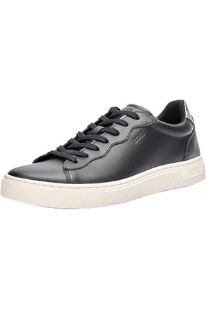 HUGO BOSS Femme Rhys_Tenn_flmt Basket, Black, 42 EU