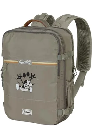 Disney Mickey Mouse Face-Sac à Dos Mercury Voyage Cabine Avion 40x20x25cm, Multicolore, Capacité 20 L