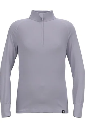 Odlo Sous-vêtement Thermique pour Enfant Active Warm I sous-vêtements de Sport Filles garçons I Manches Longues T-Shirt Thermique