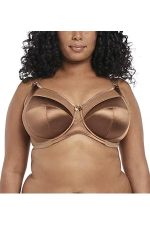 Goddess Soutien-gorge haut maintien 6090 Keira armatures à bandes - Marron - 105G