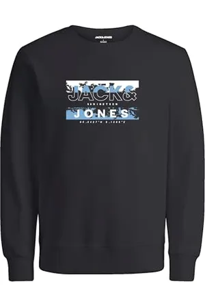 JACK & JONES Jcokonta Sweat Crew Neck FST JNR Maillot de survêtement, , 140 cm Garçon
