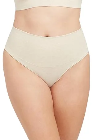 Spanx Cotton Control Thong String, , XS