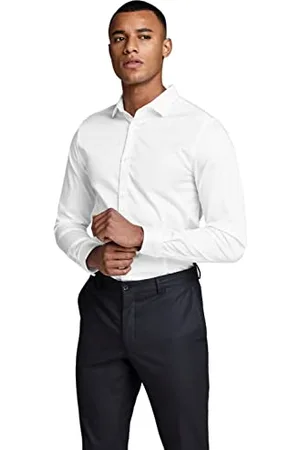 JACK & JONES 12097662 - Chemise habillée - Taille Normale - Manches Longues - Homme - - 38 (Taille Fabricant: S)