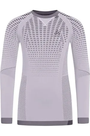 Odlo Sous-vêtement Thermique Unisexe pour Enfant Performance Chaud I sous-vêtements de Sport Filles garçons I T-Shirt Thermique à Manches Longues