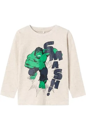 NAME IT NMMNIMBUS Marvel LS Top Box MAR, T-Shirt À Manches Longues Garçon,