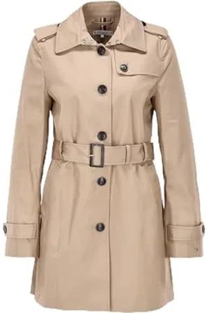 Tommy Hilfiger Veste Femme Heritage Single Breasted Trench Mi-Saison, , XS