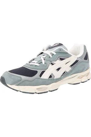 Asics Homme Gel-NYC Sneaker, Gris Ciment Noir, 35.5 EU