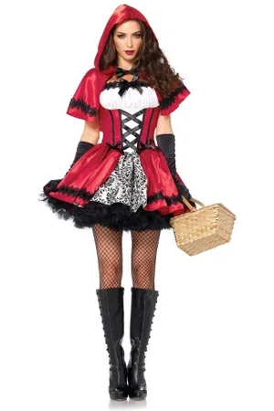Leg Avenue 8523001096 - Costume Petit chaperon gothique pour Femme, Taille S