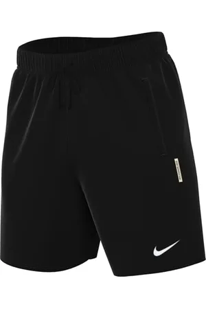 Nike FD7748-010 M NK DF SI FLC 8IN Short Shorts Homme Black/White Taille L