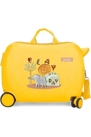Enso Play All Day Valise pour Enfant 50 x 38 x 20 cm Rigide ABS Fermeture à Combinaison latérale 38 L 1,8 kg 0 Bagage Main, Citronier, Valise pour Enfant