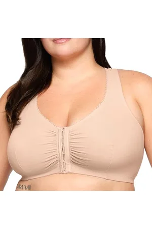 Glamorise Femme Coton Grand Confort Dos Nageur sans Armature #1908 Soutien Gorge, , 90B-D EU