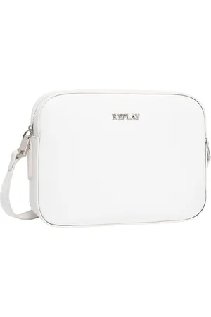 Replay Petit sac à bandoulière pour femme, (Blanc), taille unique