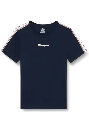Champion Legacy Retro Sport B Tape S/S Crewneck T-Shirt, , 9-10 Ans Garçon