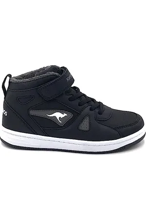 KangaROOS K-CP Kalley II EV Sneaker, Jet Black/Steel Grey, 31 EU