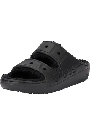 Crocs Unisexe Adulte Baya Cozzzy Sandal Sandales, Black, 37/38 EU