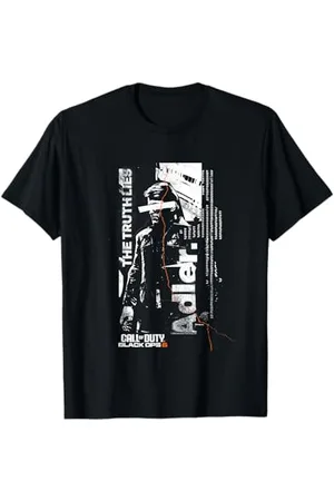 Call of Duty Black ops The Truth Lies Alder Distressed Logo T-Shirt
