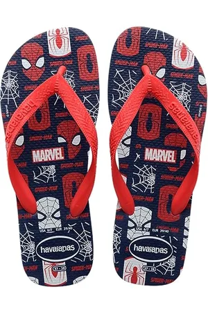Havaianas Tongs unisexe Marvel Logomania, bleu marine, 37/38 EU
