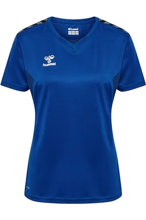 Hummel Hmlauthentic Pl Jersey T-Shirt Multisport pour Femme avec Technologie Beecool
