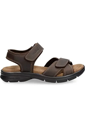 Panama Jack Homme Sanders Basics Sandales Bout Ouvert, Marron (Marron C1), 40 EU