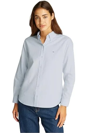 Tommy Hilfiger TJW REG Oxford Shirt DW0DW19890 Chemise L/S, , L Femme