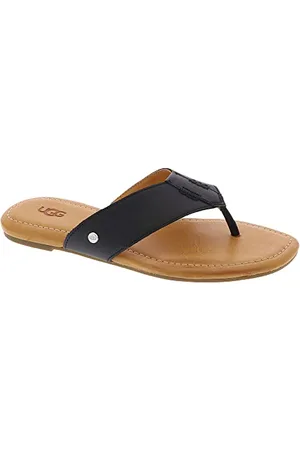 UGG Femme Flip-Flops, Black, 36 EU