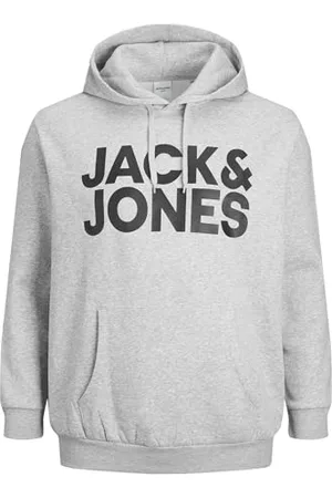 JACK & JONES Jjecorp Logo Sweat Hood Noos Ps Homme Hooded Sweatshirt, , 5XL Grande taille