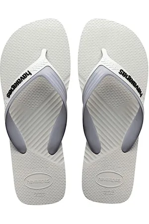 Havaianas Casual 2.0, Tongues Homme, Blanc Blanc et Gris Glacé, 39 EU