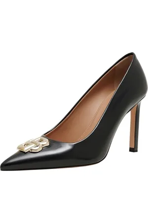 HUGO BOSS Femme Janet_Pump90_BOBB Pompe, Black, 37 EU