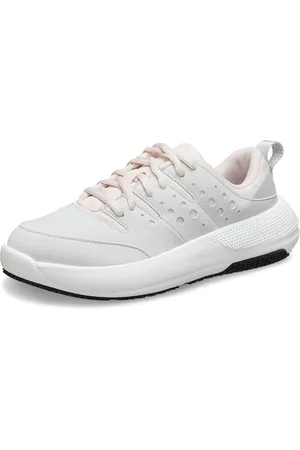 Crocs Femme Baskets, On the Clock Work Sneaker W, Atmosphere/Multi, 41/42 EU