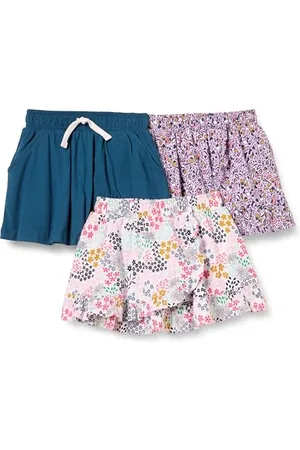 Amazon Jupes-Shorts en Maille Fille, Lot de 3, , 9 Ans