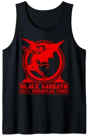 Black Sabbath Tour européen officiel de 1975 Débardeur