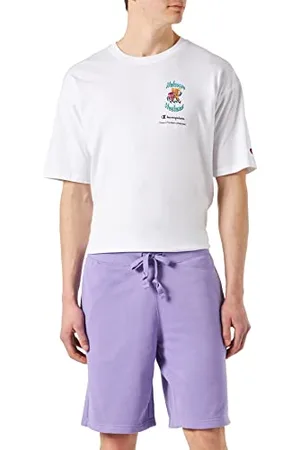Champion Rochester 1919 Logo Bermuda Shorts, Lavande Ton sur Ton (Pau), S Homme