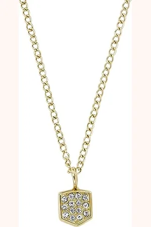 Fossil Collier pour femmes, collier à chaînes en acier inoxydable Héritage