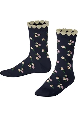 Falke Ditsy Flowers K So coton fantaisie 1 paire, Chaussettes Mixte enfant, , 39-42