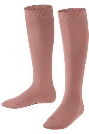 Falke Family K Kh coton durable unies 1 paire, Chaussettes longues Mixte enfant, , 39-42