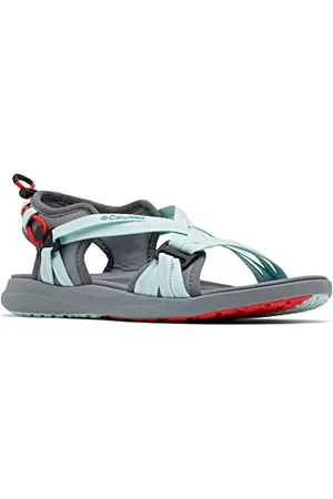 Columbia Sandal Sandales De Randonnée Et Trekking pour Femme, Vert (Icy Morn x Grey Ash), 37 EU